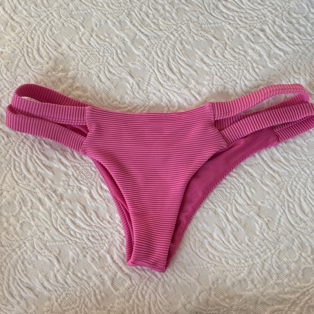 Billabong Tanga Pink Bikini Bottom